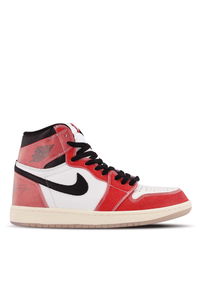 Nike - Nike AIR JORDAN 1 RETRO HIGH OG SP Erkek Kırmızı / Beyaz Sneaker