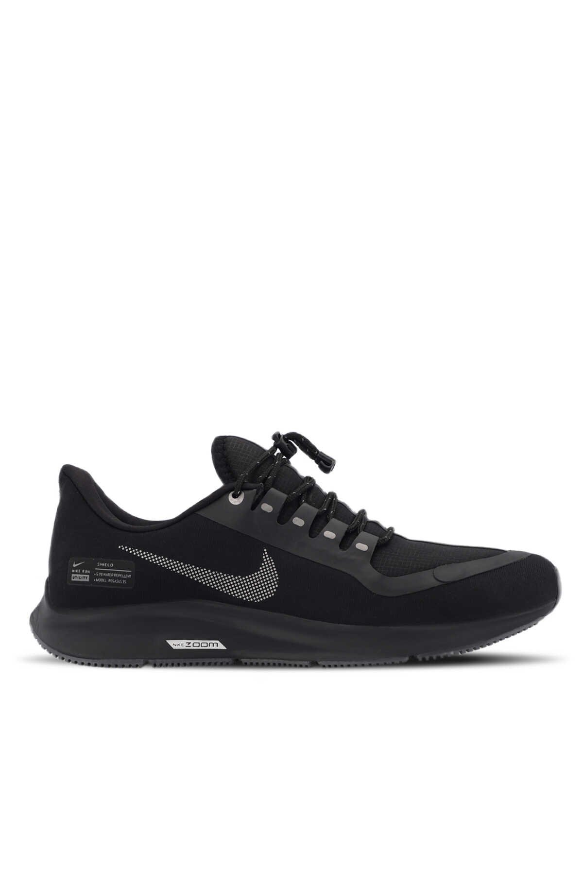 Nike - Nike AIR ZM PEGASUS 35 SHEILD Sneaker Erkek Ayakkabı Siyah