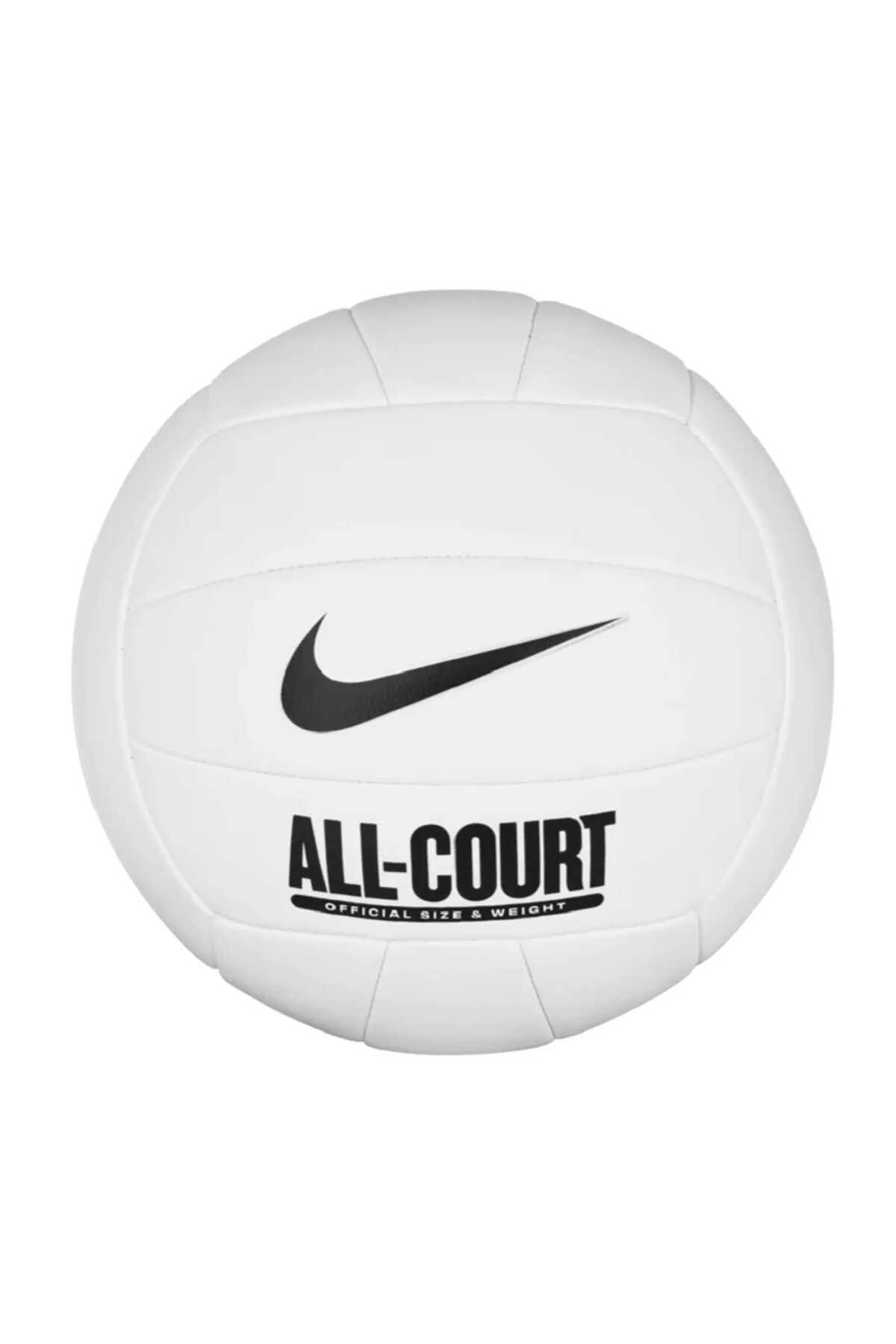 Nike - Nike ALL COURT VOLLEYBALL DEFLATED Unisex Basket Topu Siyah / Beyaz