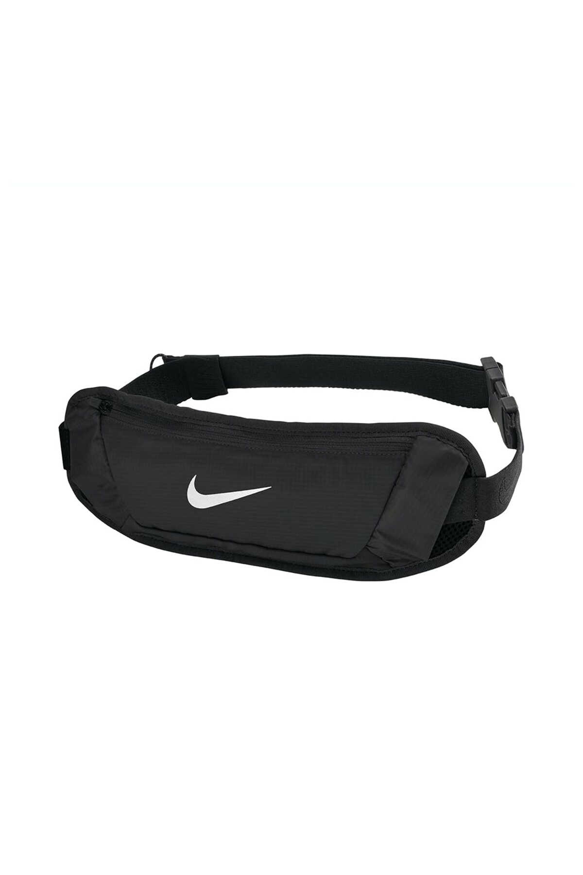 Nike - Nike CHALLENGER 2.0 WAIST PACK SMALL Unisex Siyah / Beyaz Bel Çantası