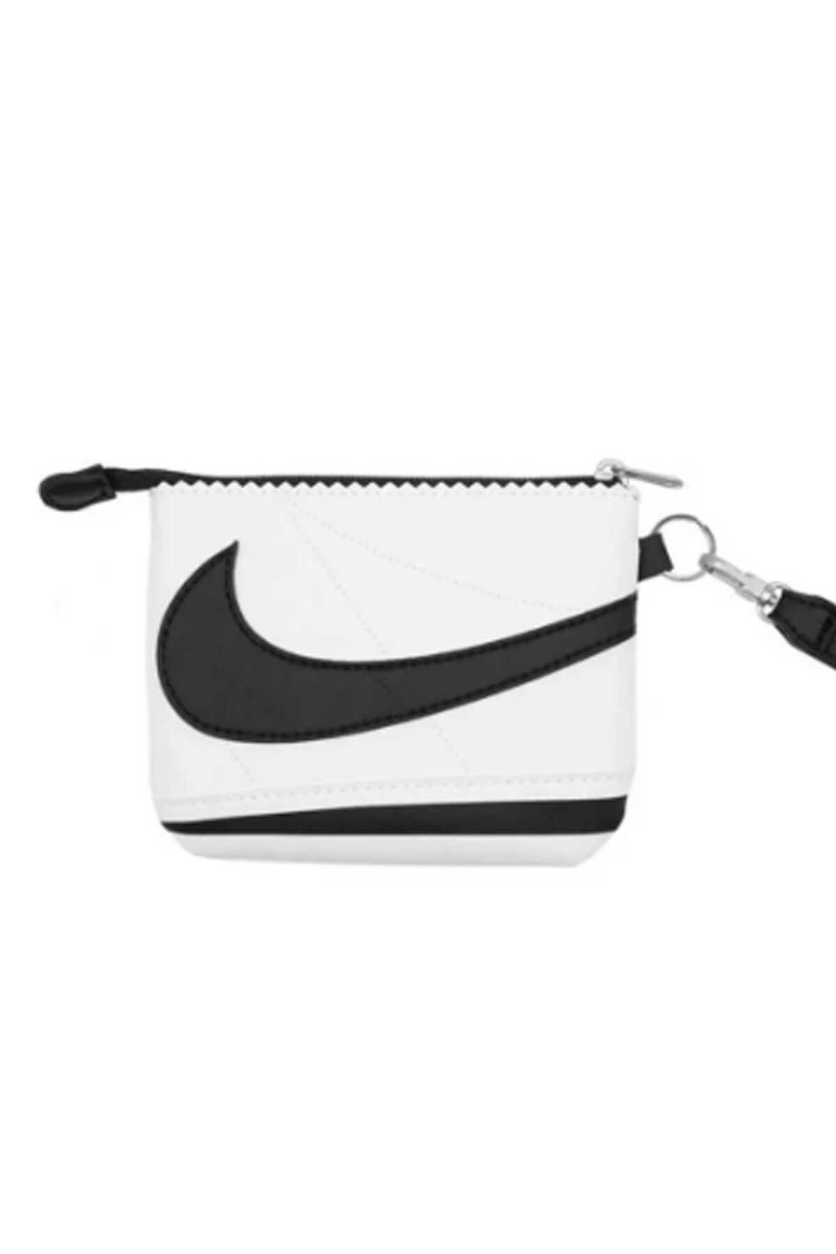 Nike - Nike CORTEZ WRISTLET Unisex Cüzdan Beyaz / Siyah / Siyah