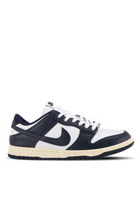 Nike - Nike DUNK LOW Erkek Lacivert / Beyaz Sneaker