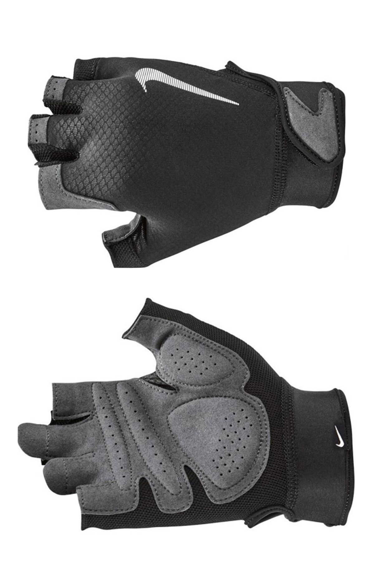 Nike - Nike EXTREME FG BLACK Erkek Siyah Fitness Eldiveni
