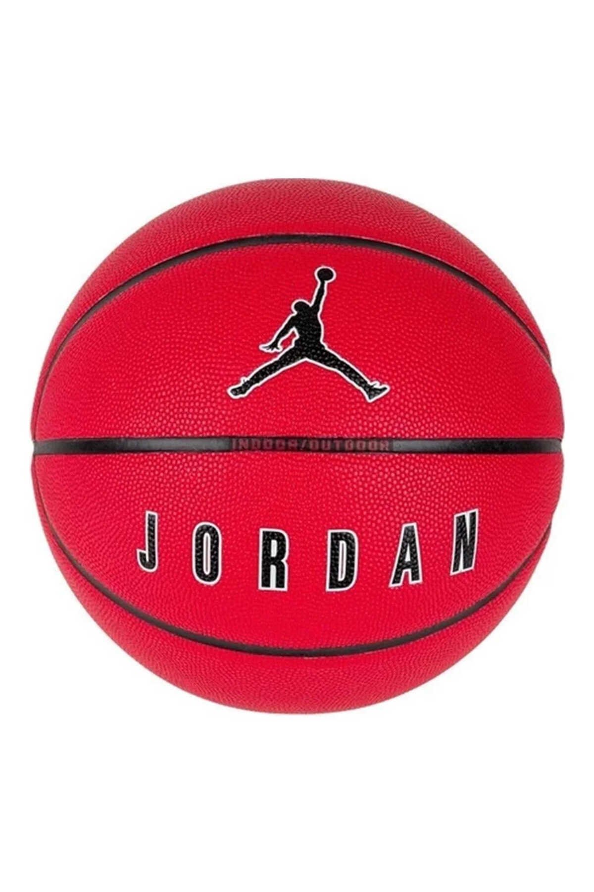 Nike - Nike JORDAN PLAYGROUND 2.0 8P DEFLATED WOLF Unisex Basket Topu Siyah / Beyaz