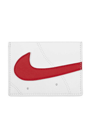 Nike NIKE ICON AIR FORCE 1 CARD Unisex  Beyaz / Kırmızı / Beyaz Cüzdan 