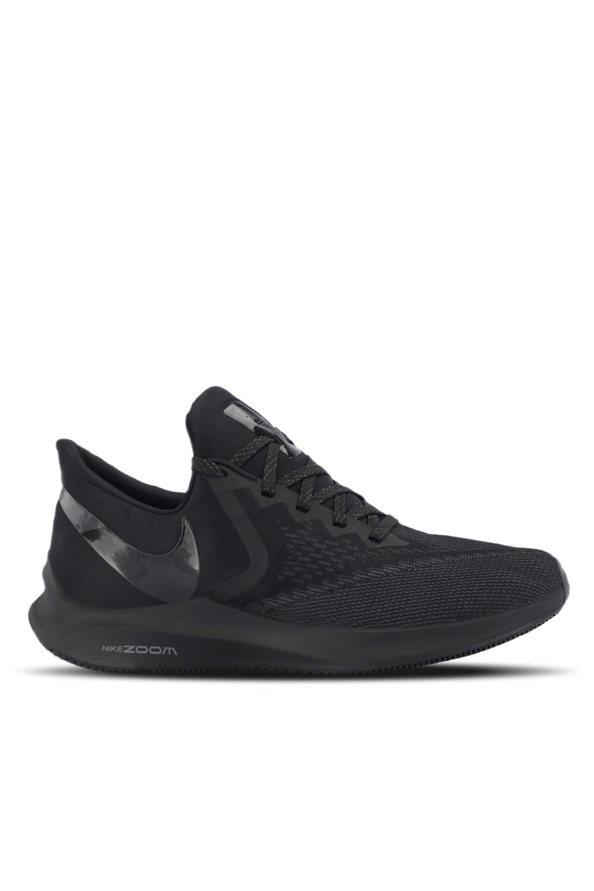 Nike - Nike ZOOM WINFLO 6 Sneaker Erkek Ayakkabı Siyah