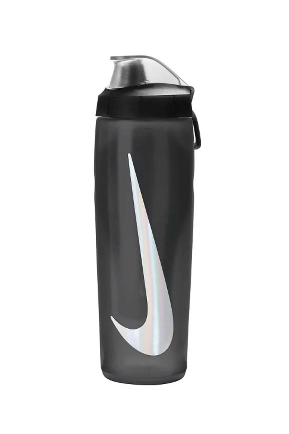 Nike - Nike REFUEL BOTTLE LOCKING LID 24 OZ Unisex Matara Antrasit / Siyah