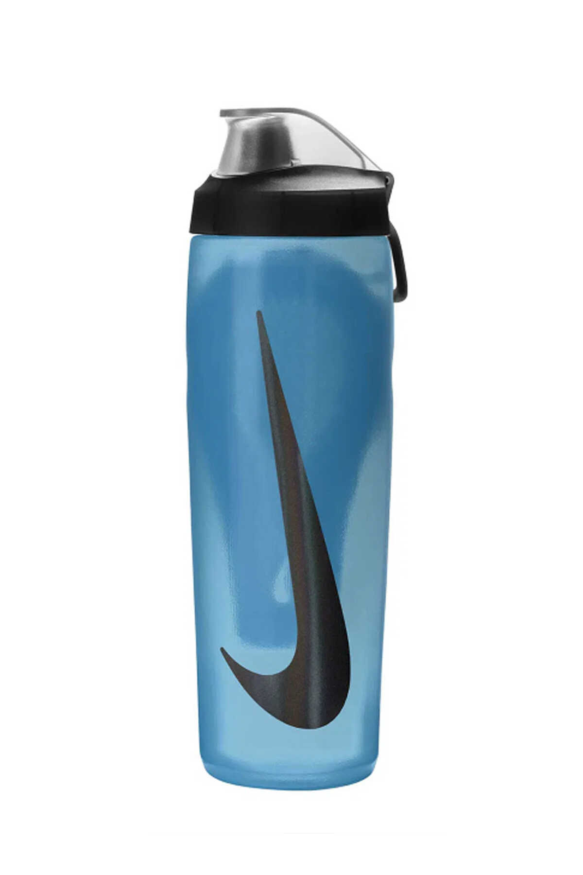 Nike - Nike REFUEL BOTTLE LOCKING LID 24 OZ Unisex Matara Mavi / Siyah