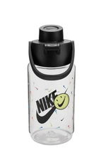 Nike - Nike RENEW RECHARGE CHUG BOTTLE 16 OZ GRAPHIC Unisex Siyah / Şeffaf Matara