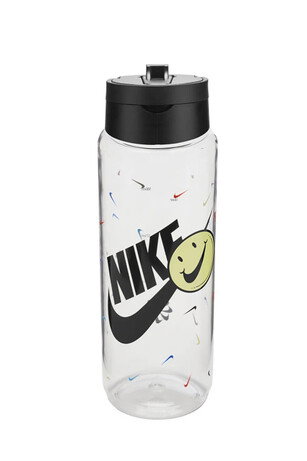 Nike RENEW RECHARGE STRAW BOTTLE 24 OZ GRAPHIC Unisex  Siyah Matara 