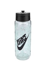 Nike - Nike RENEW RECHARGE STRAW BOTTLE 24 OZ GRAPHIC Unisex Yeşil / Siyah Matara