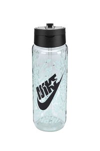 Nike - Nike RENEW RECHARGE STRAW BOTTLE 24 OZ GRAPHIC Unisex Yeşil / Siyah Matara