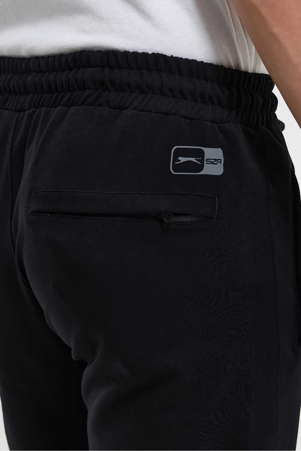 Slazenger OLIVA IN Erkek Cepli Siyah Eşofman Altı Slazenger OLIVA IN Erkek Cepli Siyah Eşofman Altı