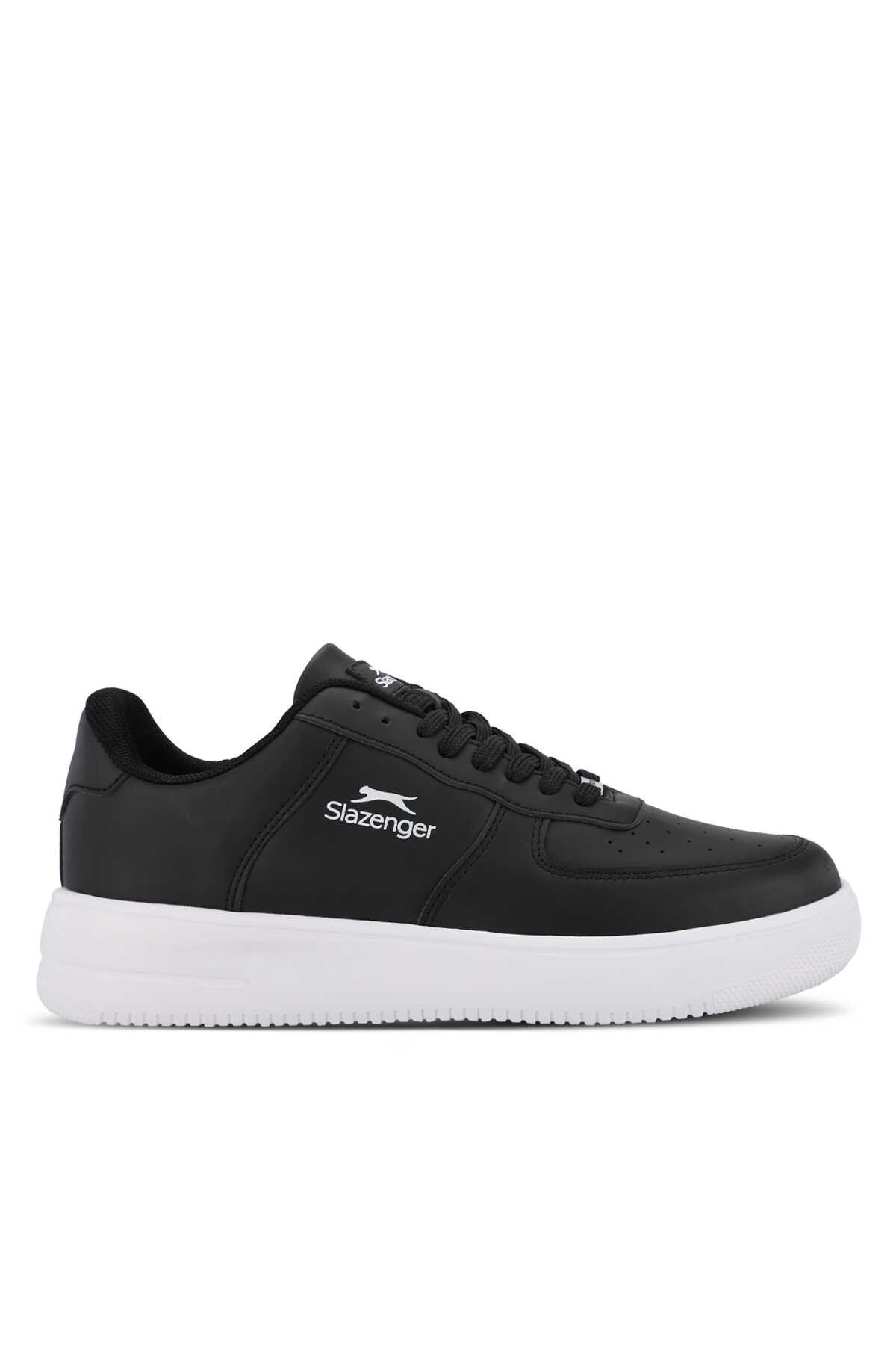 Slazenger - Slazenger PASCHAL I Erkek Sneaker Ayakkabı Siyah / Beyaz