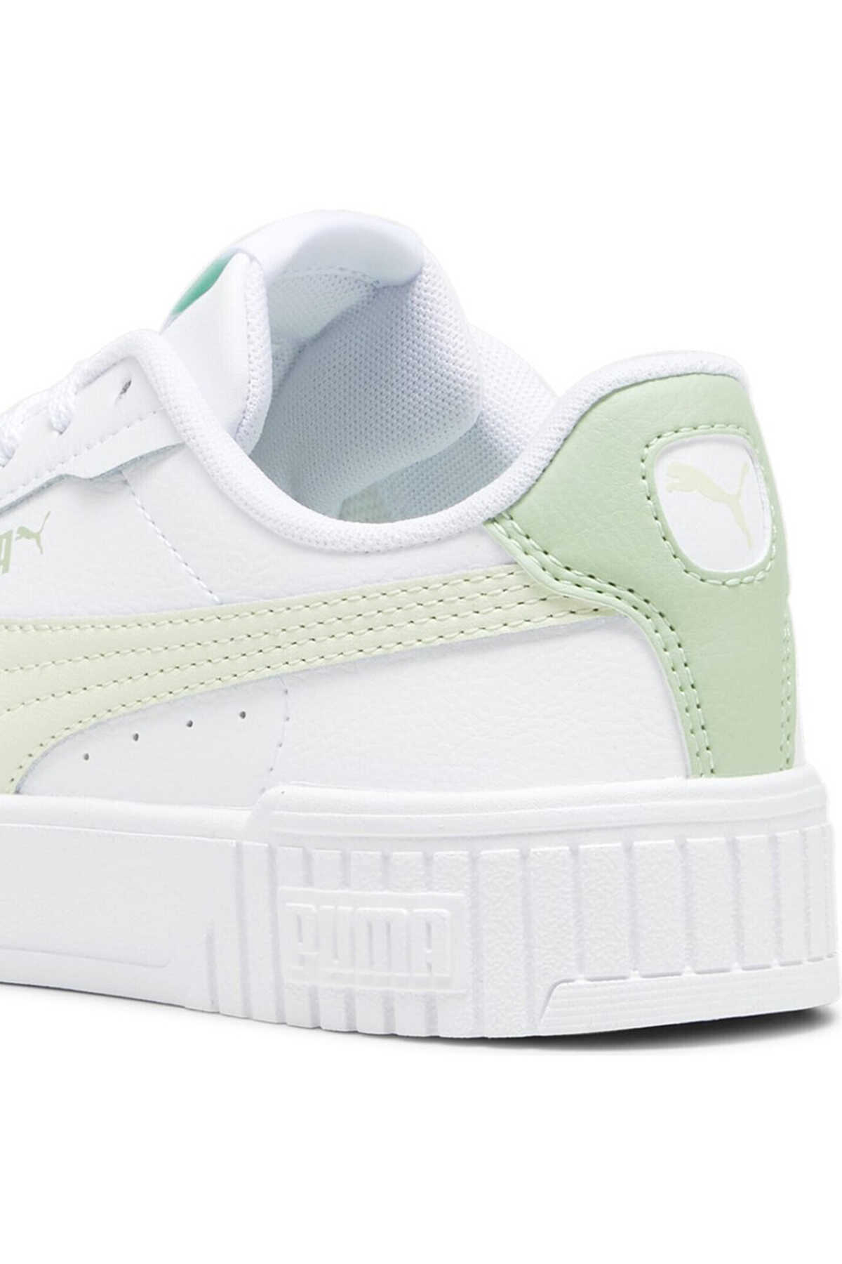 Puma Carina 2.0 Jr Kadın Beyaz Sneaker Puma Carina 2.0 Jr Kadın Beyaz Sneaker