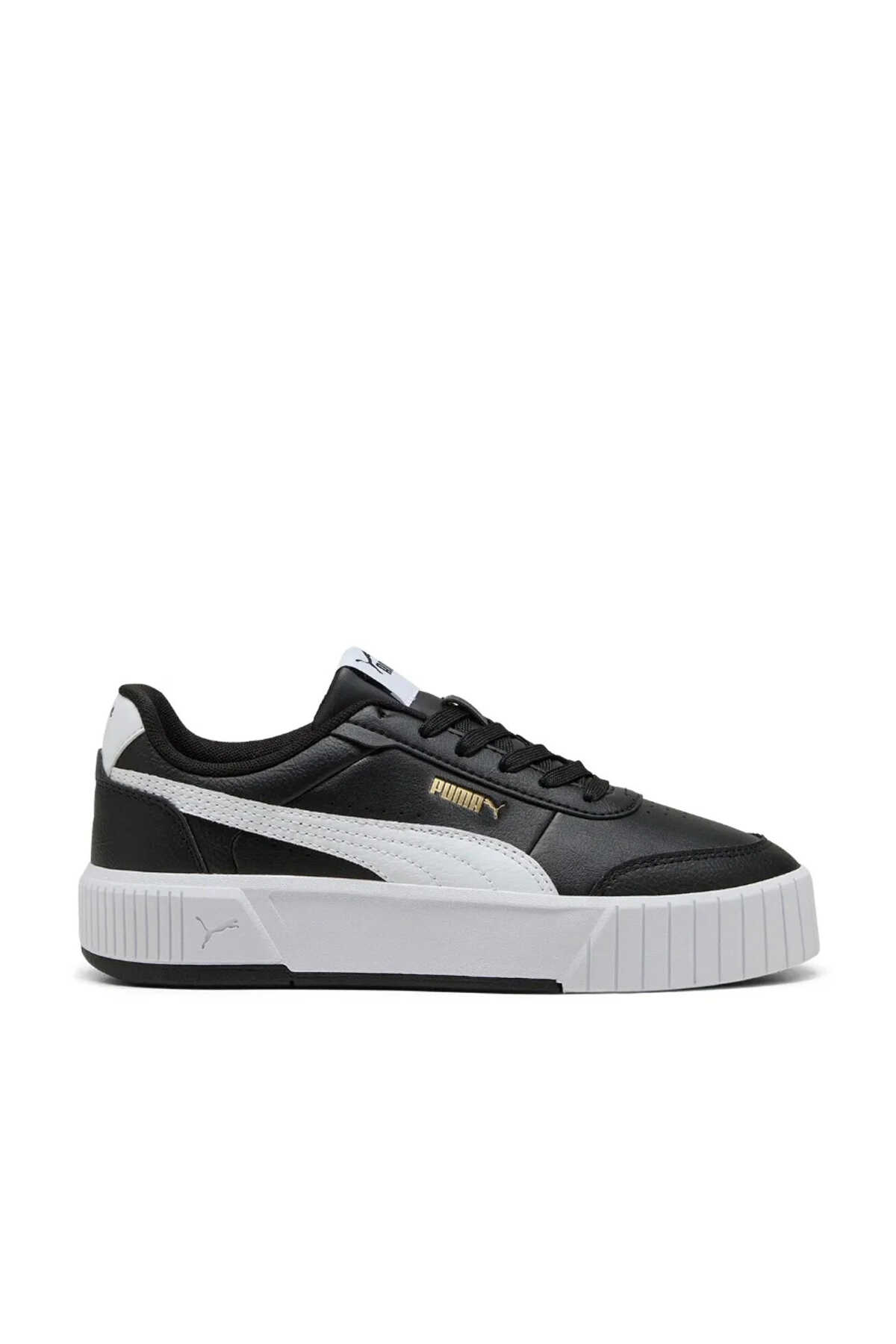 Puma Carina Mia Kadın Siyah / Beyaz Koşu & Yürüyüş Spor Ayakkabısı (1)