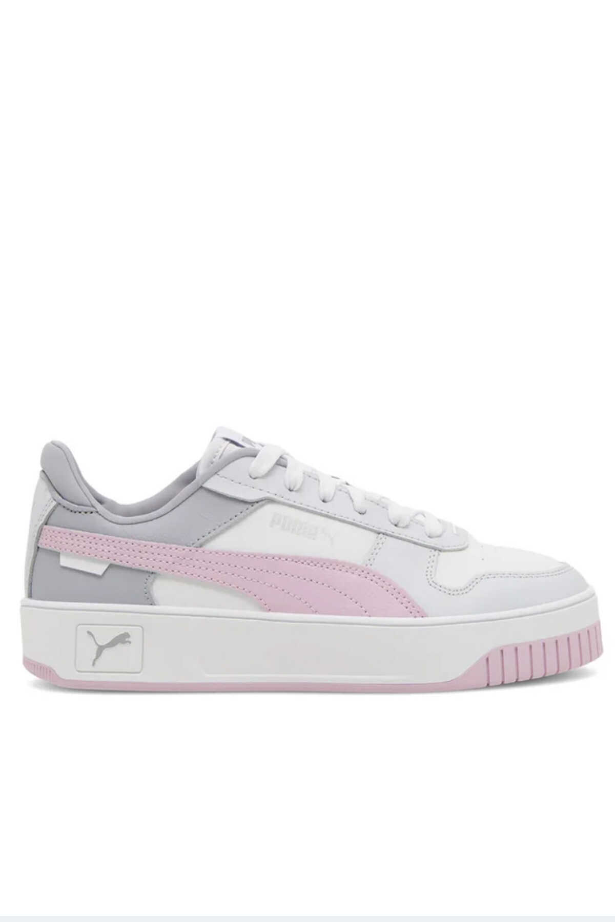 Puma - Puma Carina Street Kadın Beyaz / Gri Sneaker