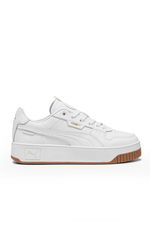 Puma - Puma Carina Street Lux Kadın Beyaz Sneaker Puma - Puma Carina Street Lux Kadın Beyaz Sneaker