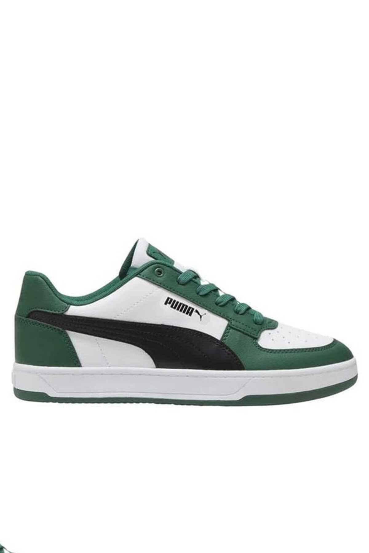 Puma - Puma Caven 2.0 Unisex Sneaker Ayakkabı Yeşil / Beyaz / Siyah