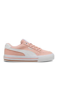 Puma - Puma Court Classic Vulc FS Unisex Pembe Sneaker