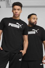 Puma - Puma ESS No. 1 Logo Tee Unisex Siyah Tişört