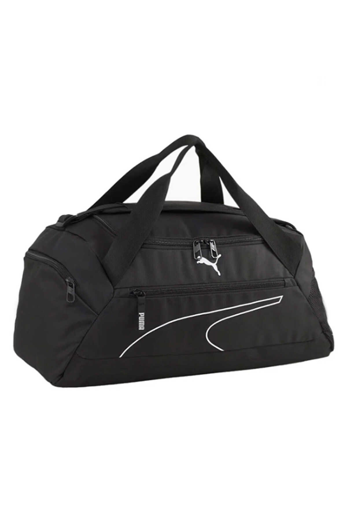 Puma - Puma Fundamentals Sports Bag Unisex Spor Çantası Siyah