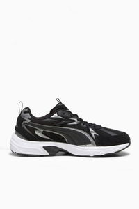 Puma - Puma Milenio Tech Suede Erkek Siyah Sneaker Puma - Puma Milenio Tech Suede Erkek Siyah Sneaker