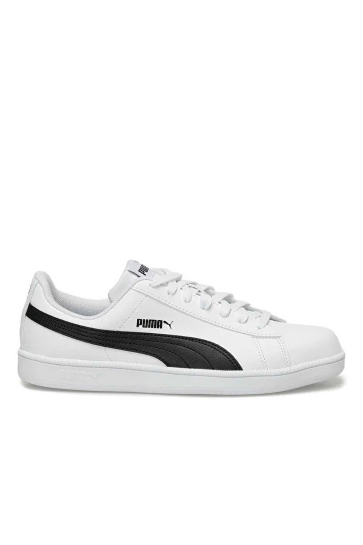 Puma Puma Up Unisex Beyaz / Siyah Sneaker Puma Puma Up Unisex Beyaz / Siyah Sneaker