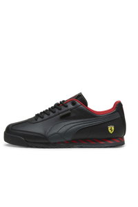Puma - Puma Roma Via Erkek Siyah / Koyu Gri Sneaker