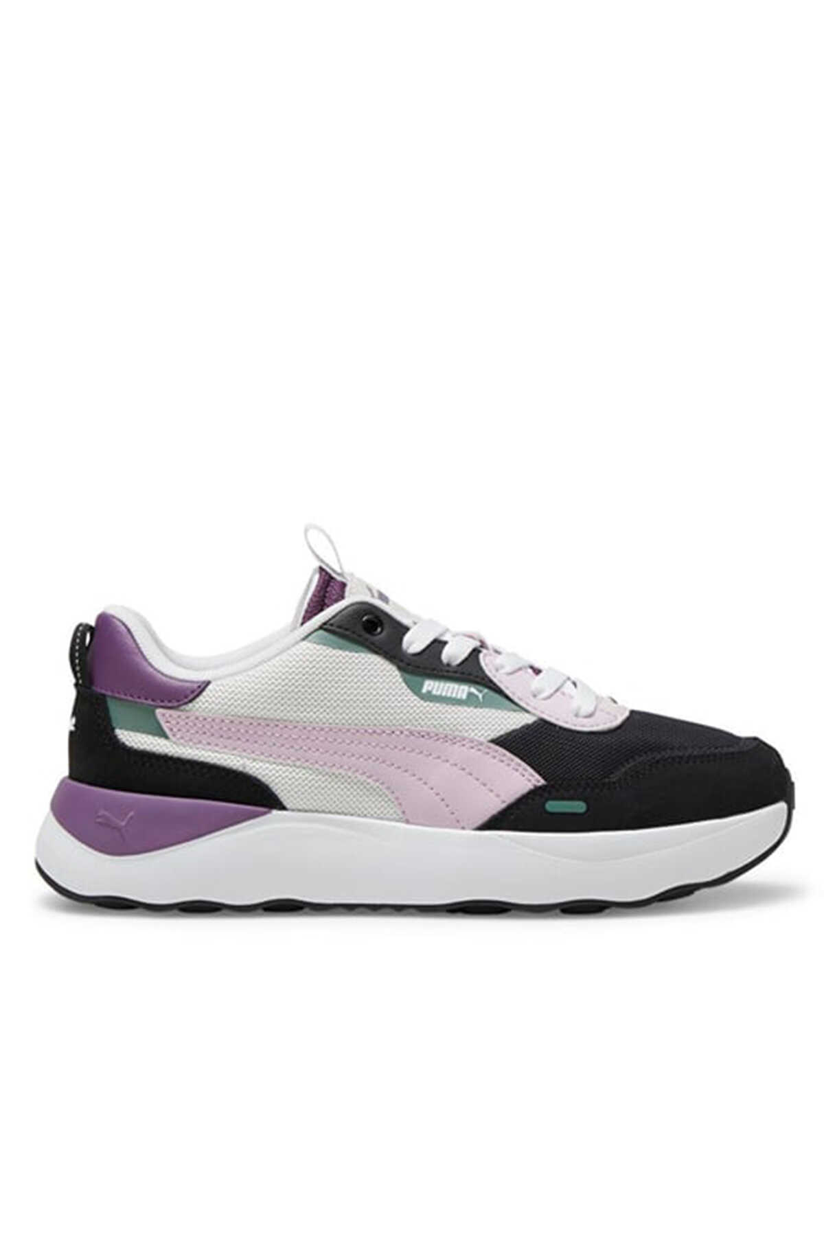 Puma - Puma Runtamed Platform Kadın Gri / Mor Sneaker