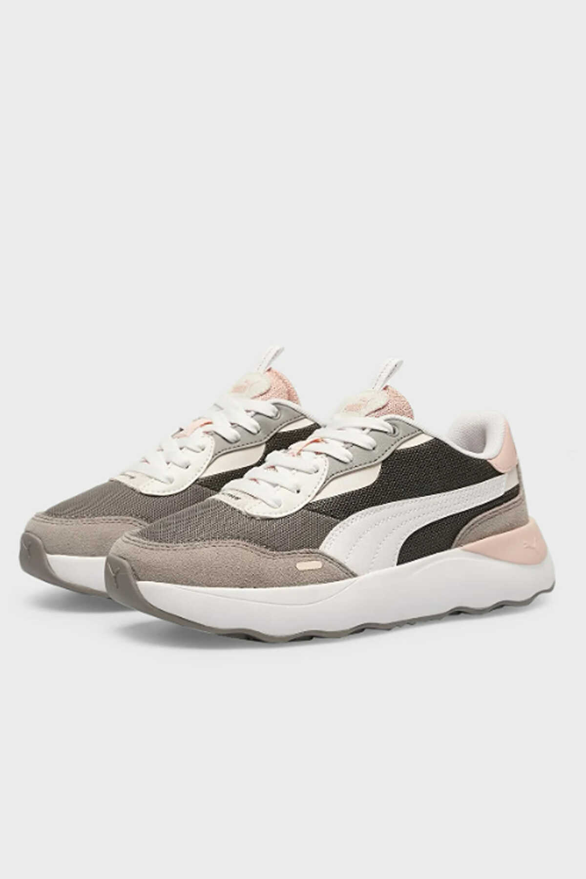 Puma Runtamed Platform Kadın Gri / Pembe Sneaker Puma Runtamed Platform Kadın Gri / Pembe Sneaker