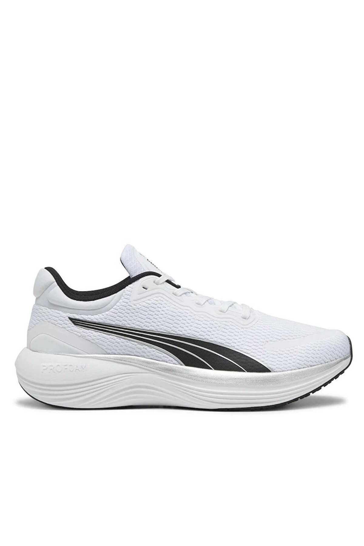 Puma - Puma Scend Pro Erkek Beyaz / Siyah Sneaker