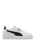 Puma - Puma Shuffle Downtown Unisex Beyaz / Siyah Koşu & Yürüyüş Spor Ayakkabısı