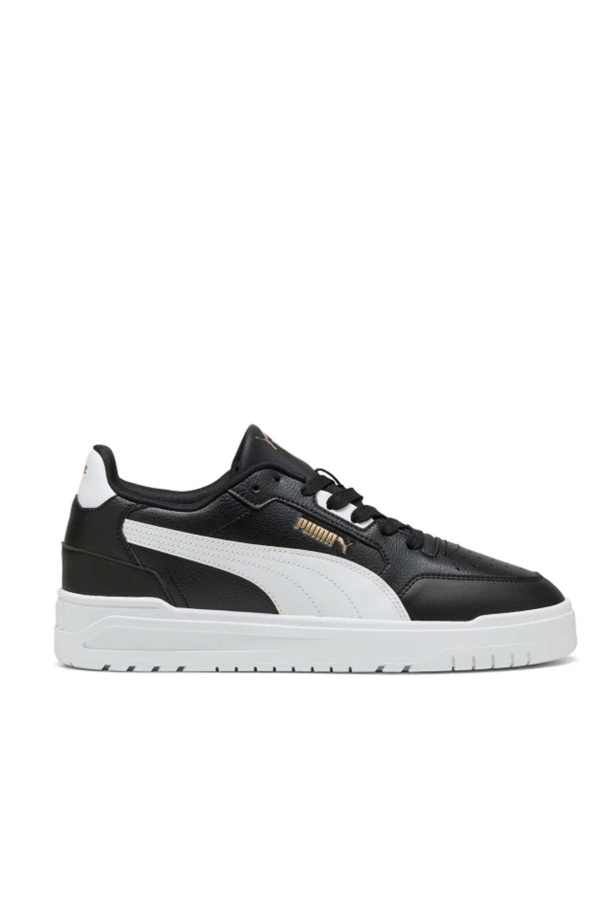 Puma - Puma Shuffle Downtown Unisex Siyah / Beyaz Koşu & Yürüyüş Spor Ayakkabısı
