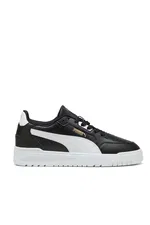 Puma - Puma Shuffle Downtown Unisex Siyah / Beyaz Koşu & Yürüyüş Spor Ayakkabısı