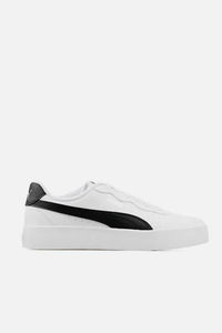 Puma - Puma Skye Clean Kadın Beyaz Sneaker Puma - Puma Skye Clean Kadın Beyaz Sneaker