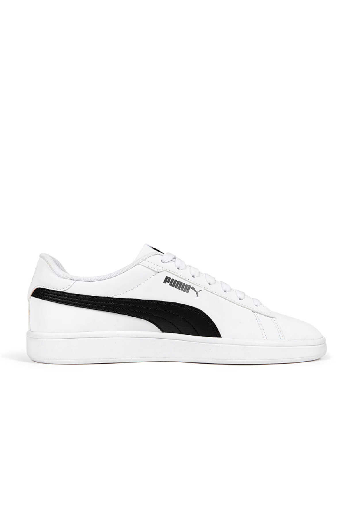 Puma - Puma Smash 3.0 Buck Erkek Sneaker Ayakkabı Beyaz