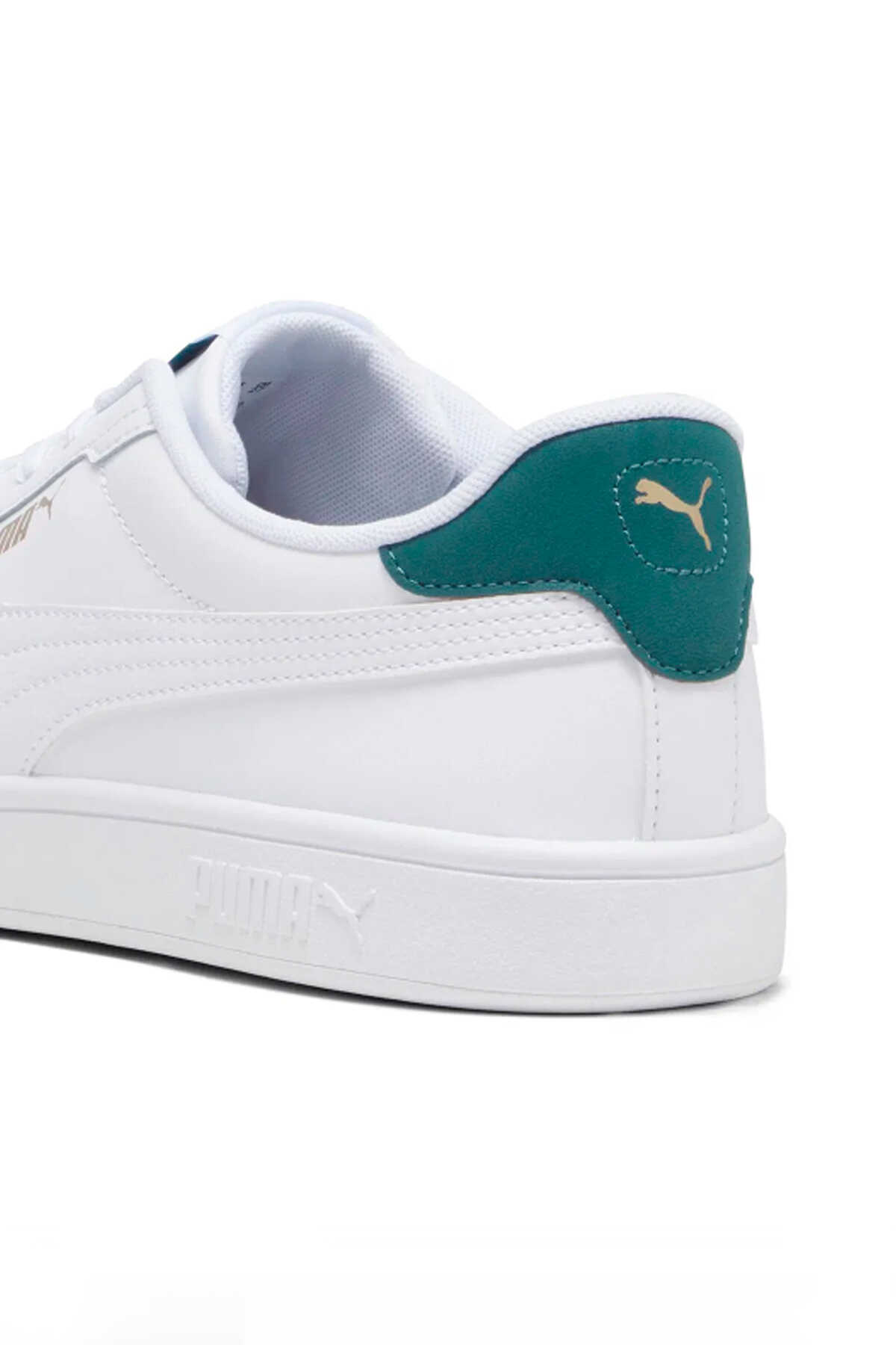 Puma Smash 3.0 L Erkek Beyaz Sneaker - 5