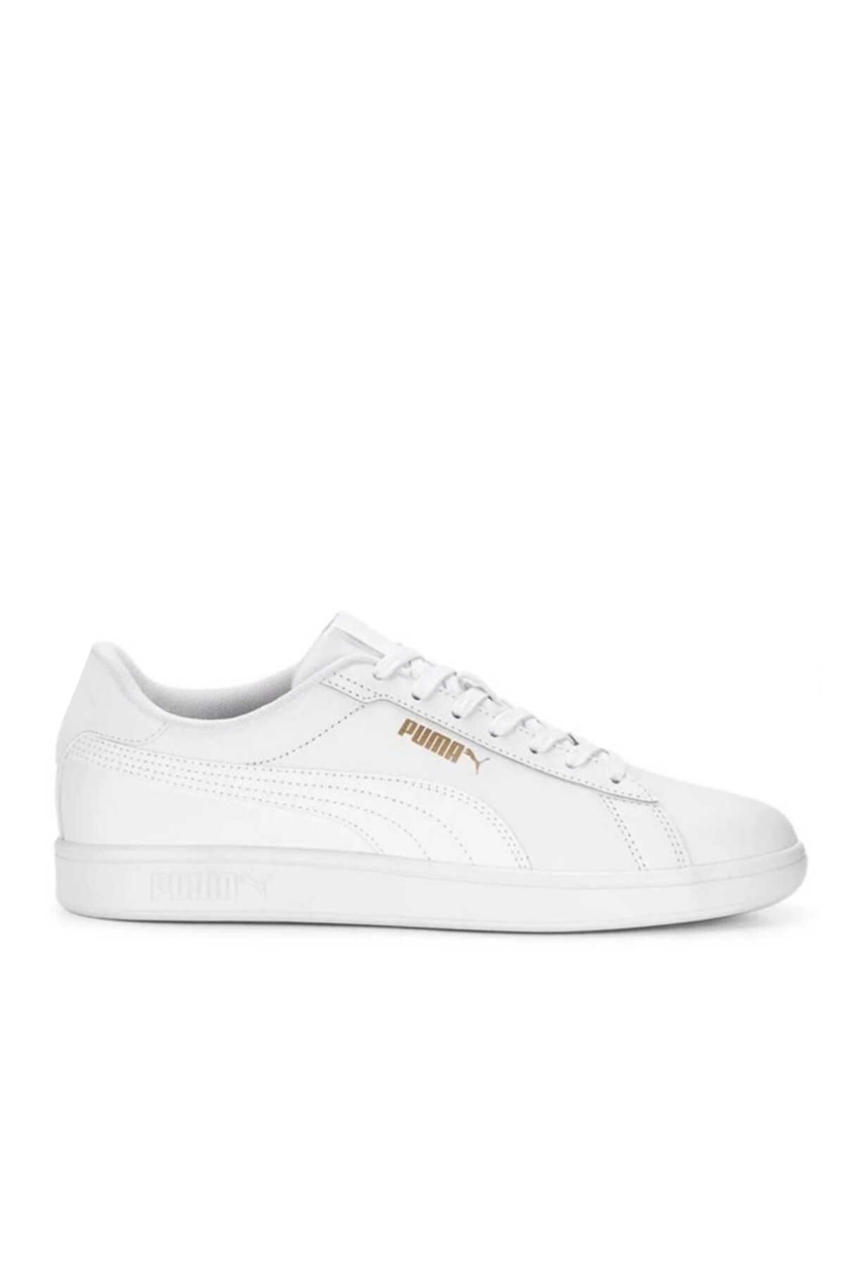 Puma Smash 3.0 L Erkek Beyaz Sneaker (1)
