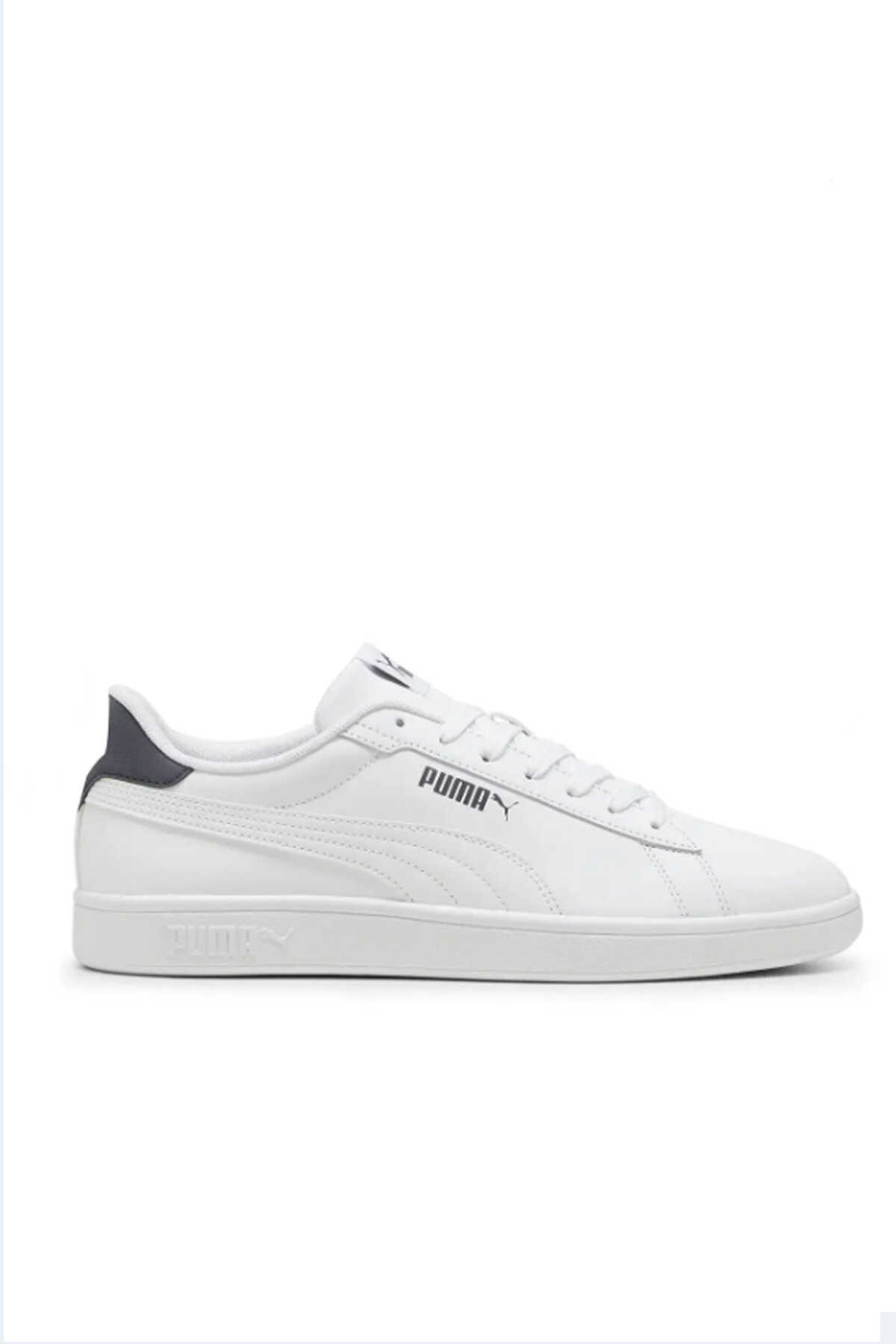 Puma - Puma Smash 3.0 L Unisex Sneaker Ayakkabı Beyaz