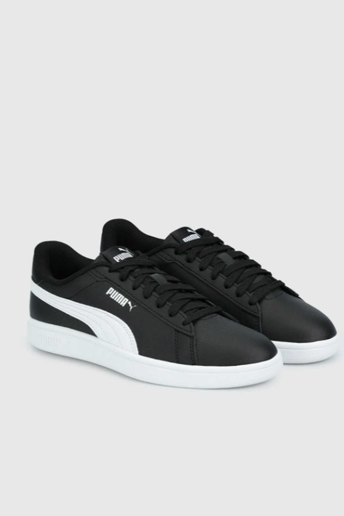 Puma Smash 3.0 L Erkek Siyah Sneaker - 2