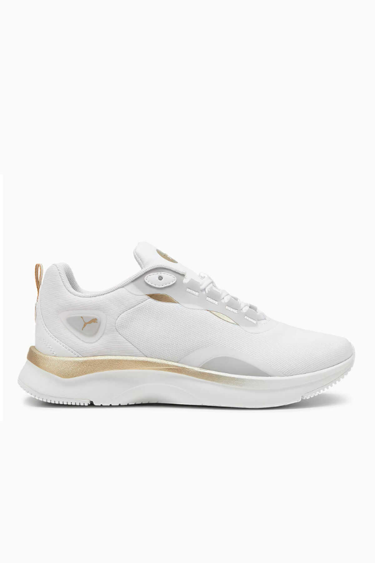 Puma - Puma SOFTRIDE Orla Metallic Dream Kadın Beyaz Sneaker