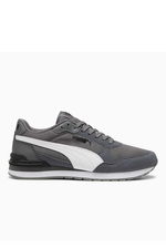 Puma - Puma ST Runner v4 Mesh Erkek Gri Sneaker