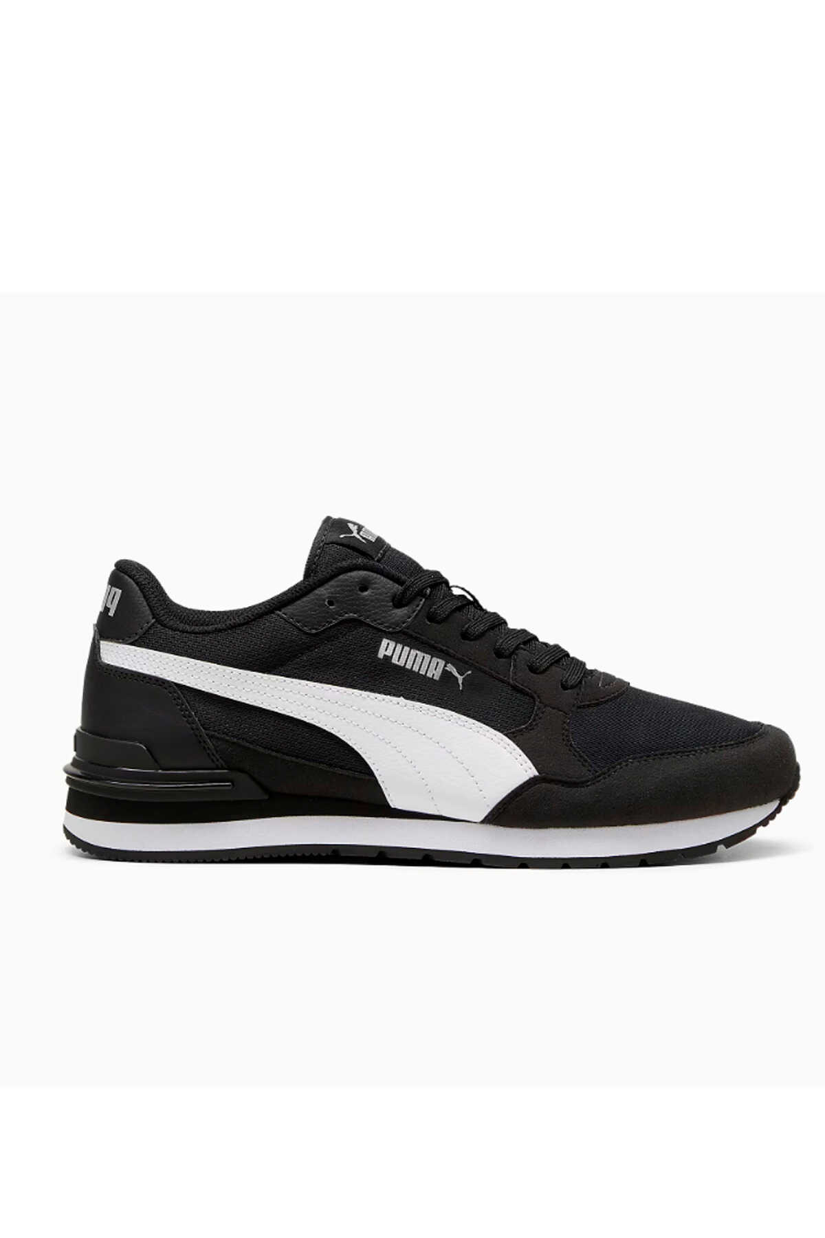 Puma - Puma ST Runner v4 Mesh Erkek Sneaker Ayakkabı Siyah