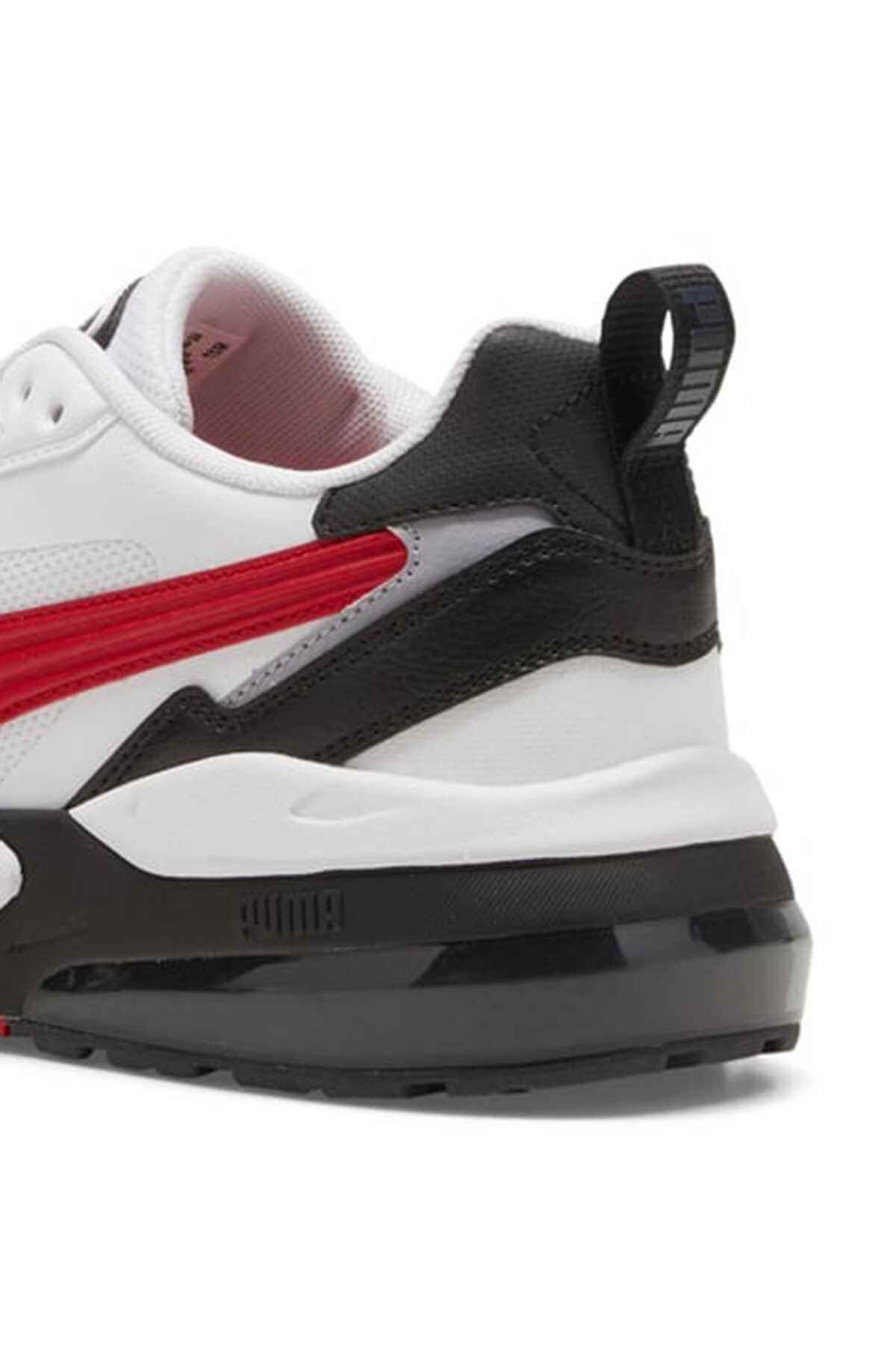 Puma Vis2K Erkek Beyaz / Kırmızı Sneaker Puma Vis2K Erkek Beyaz / Kırmızı Sneaker