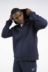 Reebok - Reebok Left Chest Logo Erkek Lacivert_0 Sweatshirt