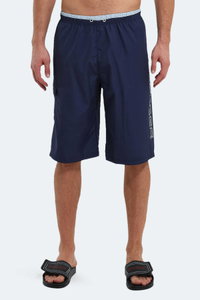 Slazenger - Slazenger RUNIST IN Erkek Cepli Deniz Şortu Lacivert Mayo