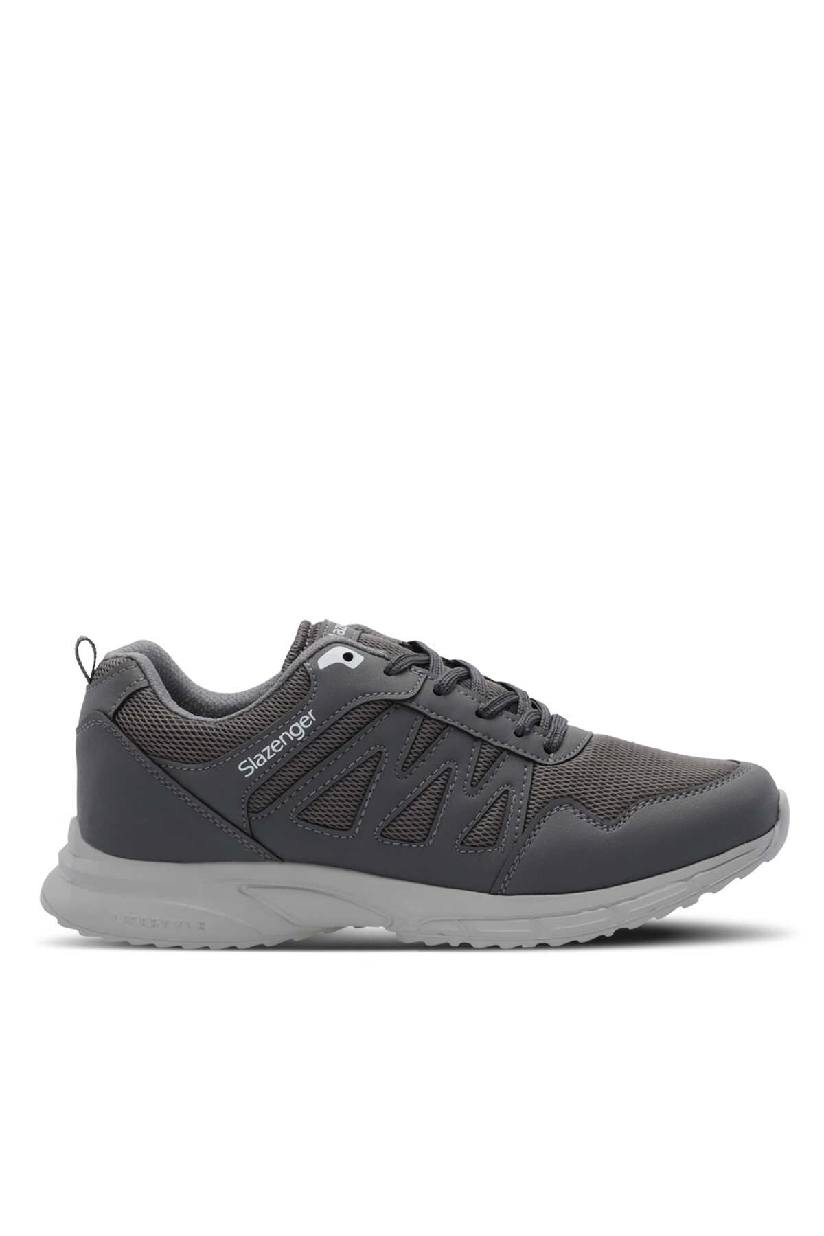 Slazenger - Slazenger A-BOUT I Erkek Sneaker Ayakkabı Koyu Gri