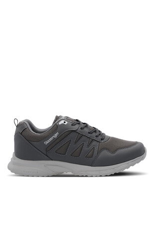 Slazenger A-BOUT I Erkek Koyu Gri Koşu & Yürüyüş Spor Ayakkabısı