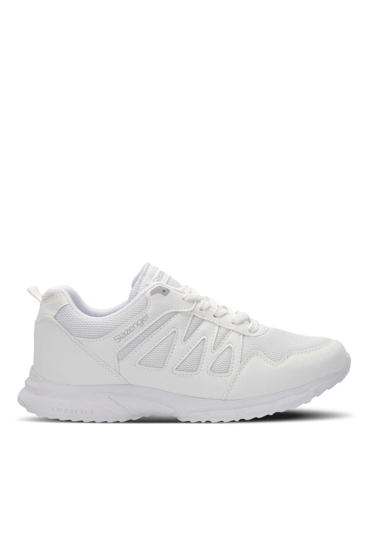 Slazenger - Slazenger A-BOUT I Erkek Sneaker Ayakkabı Beyaz